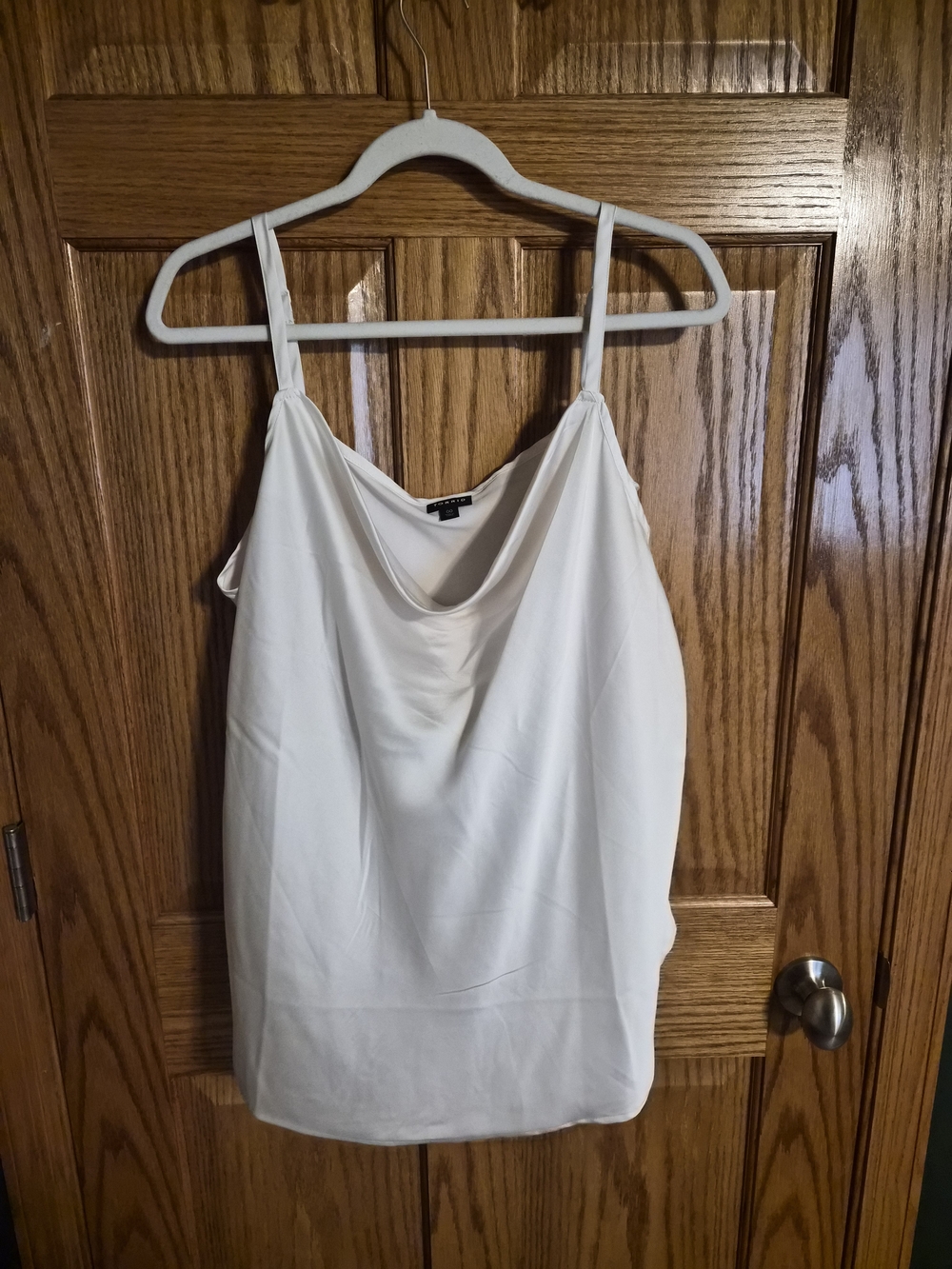 Torrid Crepe De Chine Cowl Neck Cami
